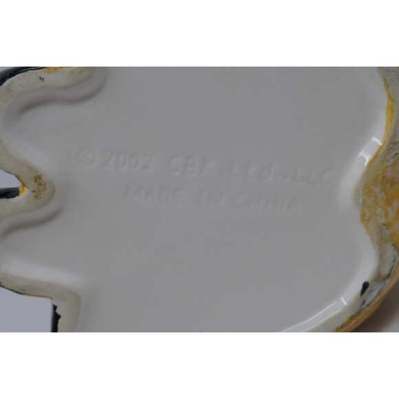 CBK LTD 2002 Ceramic Cat Figural Butterfly Polka Dots Pitcher - Picture 13 of 13